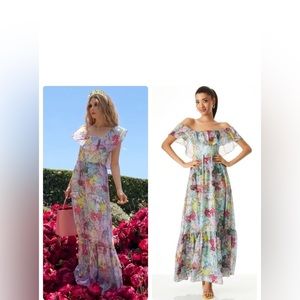 Alice  and Olivia floral dress NWT size SX